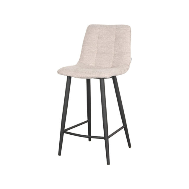 Barkruk Jelt 8211 Naturel 8211 Boucle 8211 Zithoogte 65