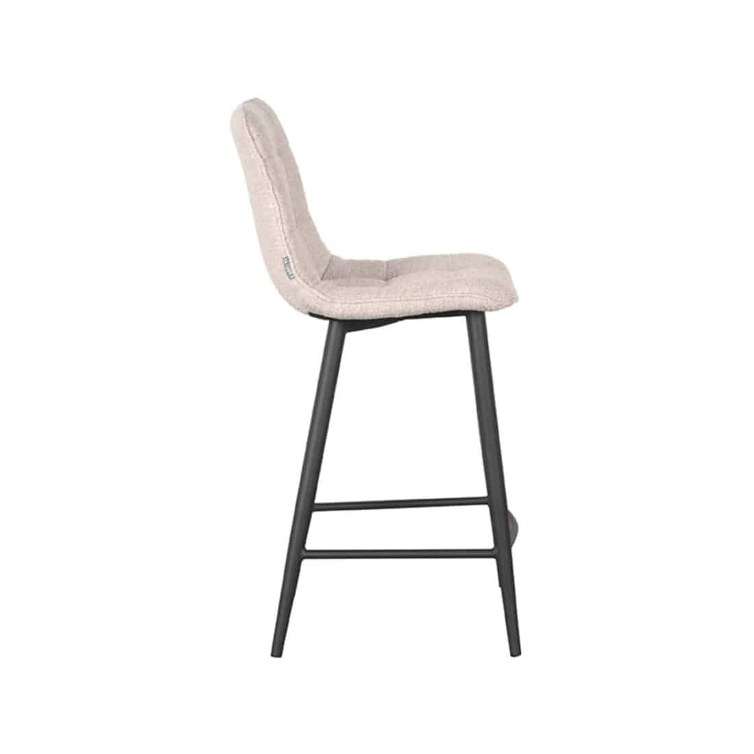 Barkruk Jelt 8211 Naturel 8211 Boucle 8211 Zithoogte 65 Cm