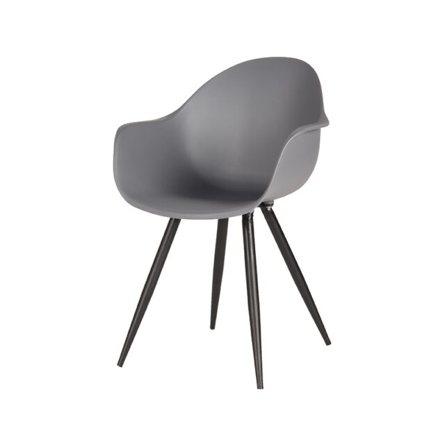 Eetkamerstoel Luca 8211 Antraciet 8211 Kunststof Minimale Bestelling 2 Stuks