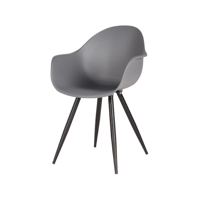 Eetkamerstoel Luca 8211 Antraciet 8211 Kunststof Minimale Bestelling 2 Stuks