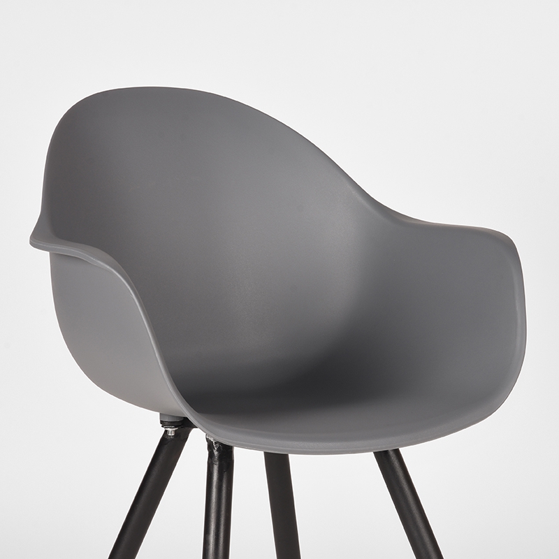 Eetkamerstoel Luca 8211 Antraciet 8211 Kunststof Minimale Bestelling 2 Stuks