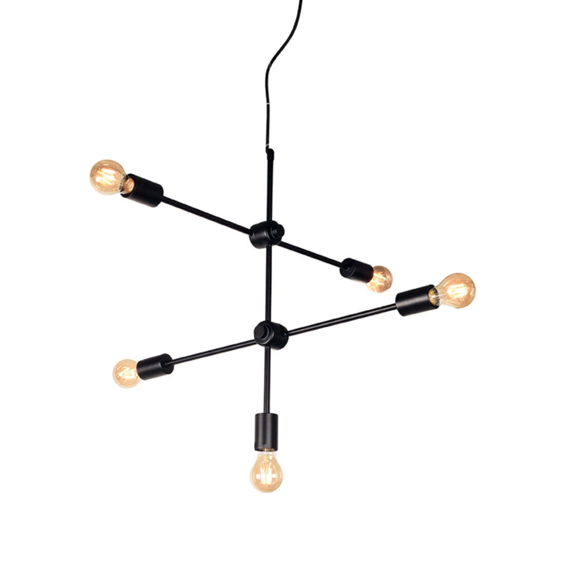 Label51 Hanglamp Stilo 8211 Zwart 8211 Metaal