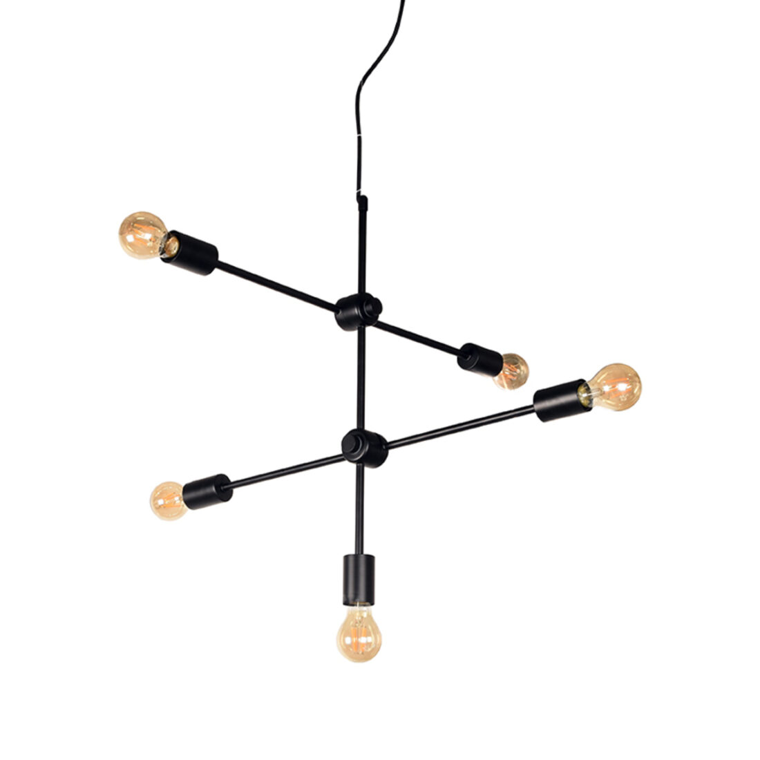 Label51 Hanglamp Stilo 8211 Zwart 8211 Metaal