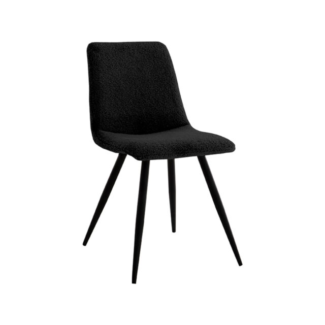 Eetkamerstoel Jep 8211 Zwart 8211 Teddy Minimale Bestelling 2 Stuks