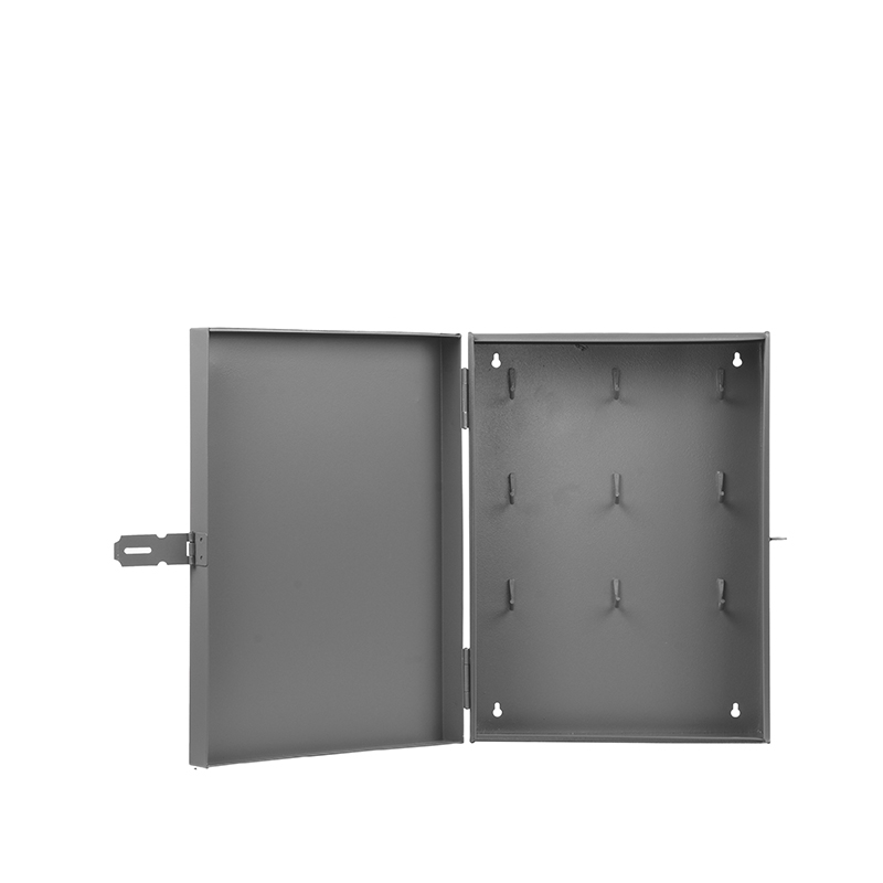 Wanddecoratie Sleutelkastje 8211 Antiek Grijs 8211 Metaal
