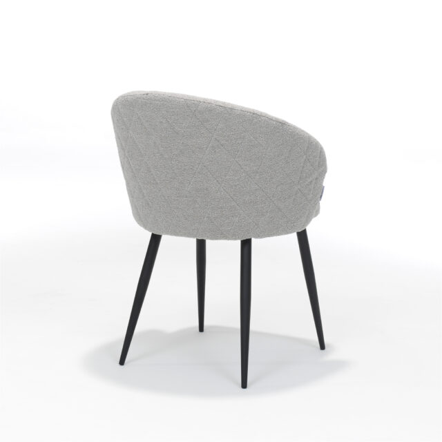 Eetkamerstoel Kelly Stof Teddy Natural