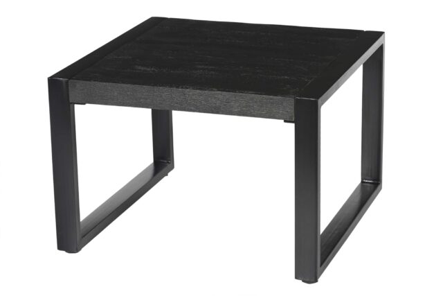 Bijzettafel Norris 8211 Zwart Mangohout 8211 60 Cm