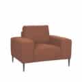 1-Zitsbank Ferraro - Stof rust - 112x88x85 cm