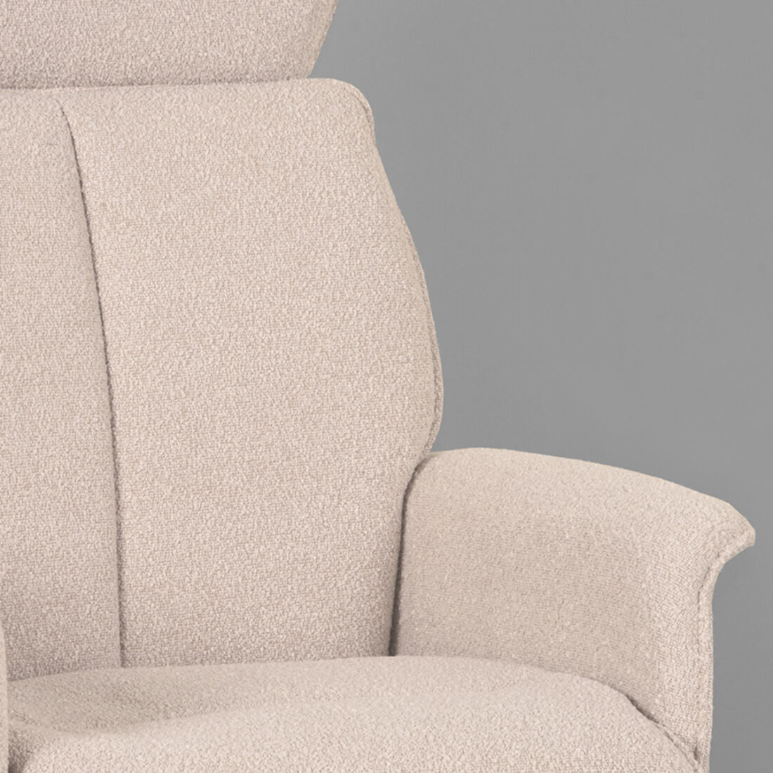 Relaxfauteuil Verdal Ottomane 77x79x109cm