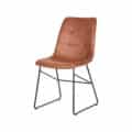 Eetkamerstoel Slim - Cognac (minimale bestelling 2 stuks)