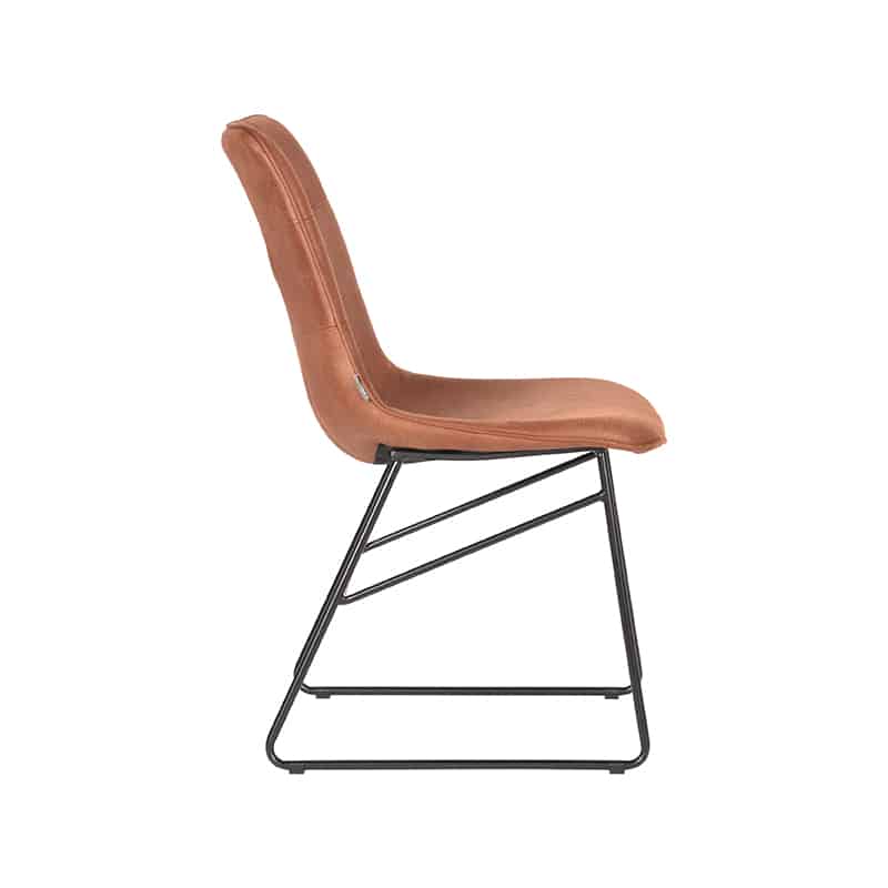 Eetkamerstoel Slim 8211 Cognac Minimale Bestelling 2 Stuks