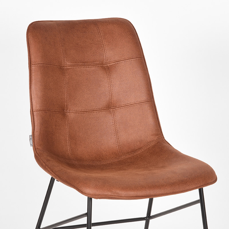 Eetkamerstoel Slim 8211 Cognac Minimale Bestelling 2 Stuks
