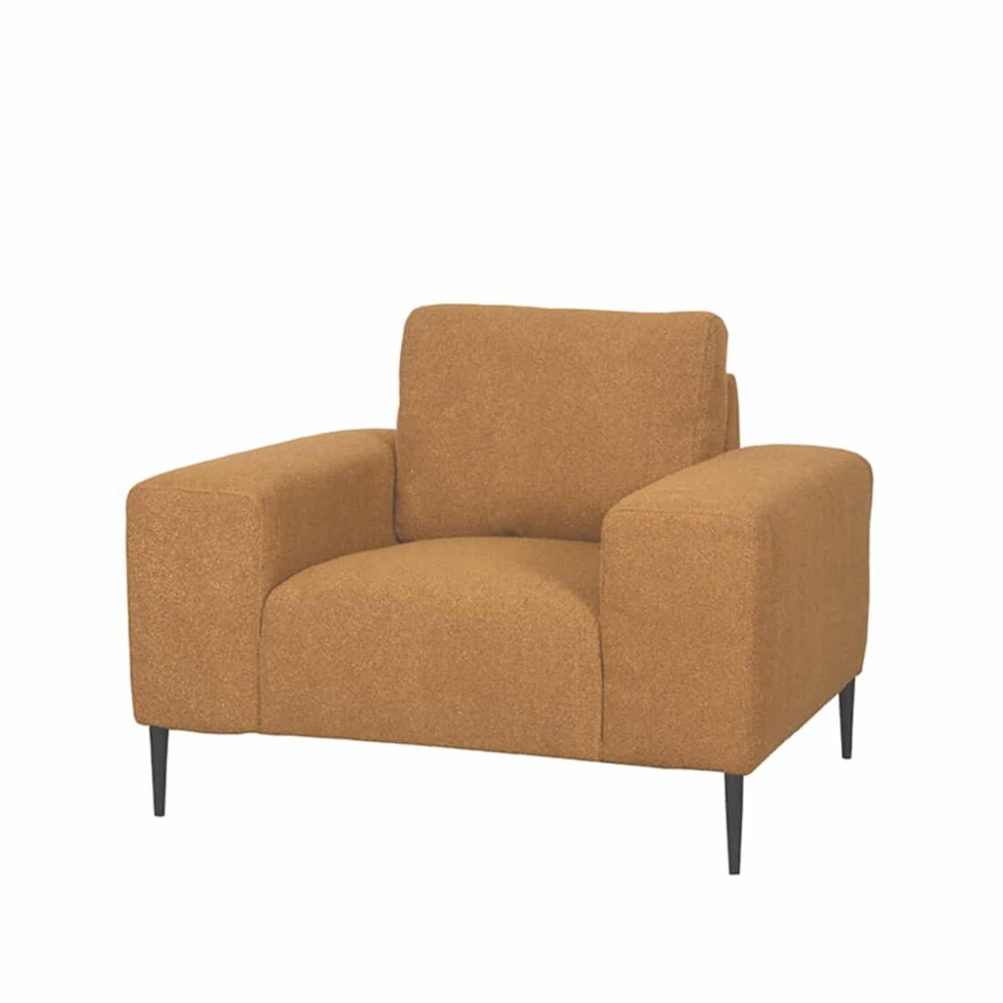 1 Zitsbank Ferraro 8211 Stof Oker 1 Zitsbank Ferraro 8211 Stof Oker