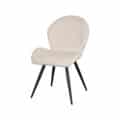 Eetkamerstoel Sky - Ivoor Teddy (minimale bestelling 2 stuks)