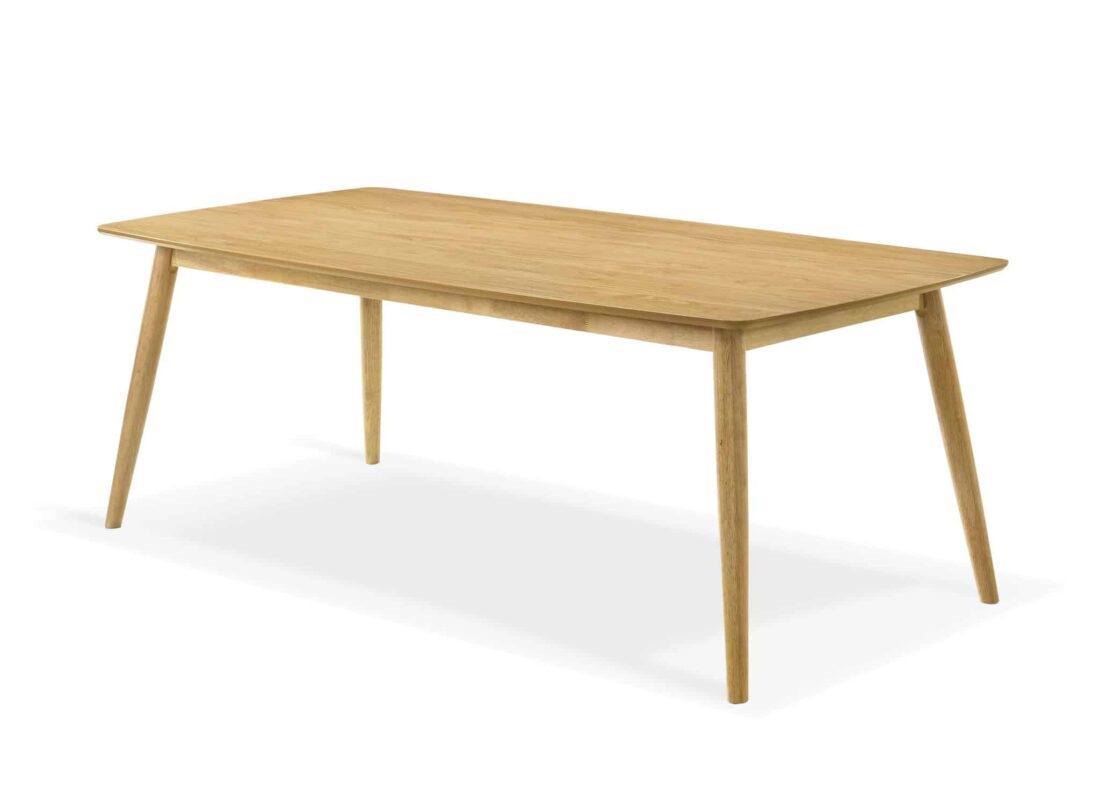 Eetkamertafel Flora 8211 Eiken Naturel 8211 Deens Ovaal 8211 190 215 100 Cm