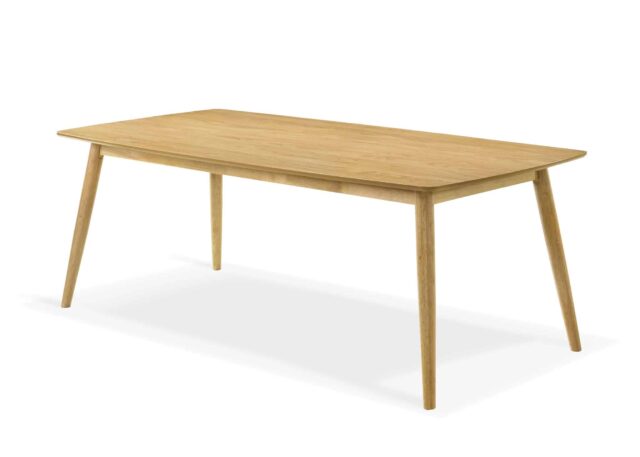 Eetkamertafel Flora 8211 Eiken Naturel 8211 Deens Ovaal 8211 190 215 100 Cm