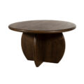Eetkamertafel Ø130, Mango Walnoot