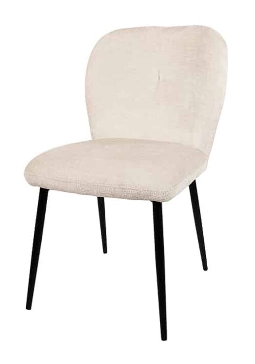 Eetkamerstoel Bobby 8211 Zonder Arm 8211 Perfect Harmony 8211 Ivory 02 Minimale Bestelling 2 Stuks