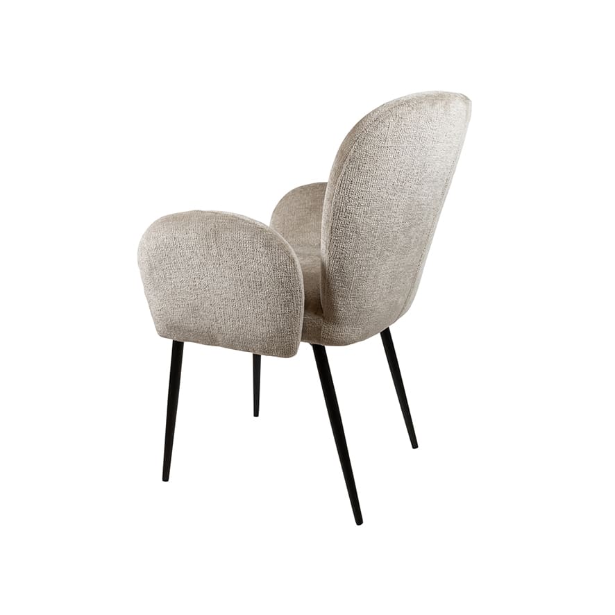 Eetkamerstoel Bobby 8211 Met Arm 8211 Perfect Harmony 8211 Liver 04 Minimale Bestelling 2 Stuks