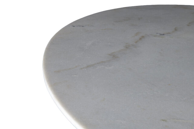Eetkamertafel Marble Oval Spider White 180cm
