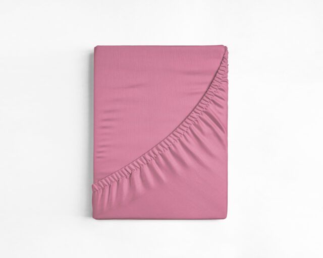 Katoenen Hoeslaken Roze 120 X 200