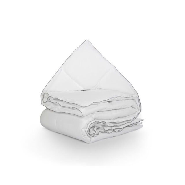 Percale Katoen Touch Enkel Dekbed Wit 8211 200x220