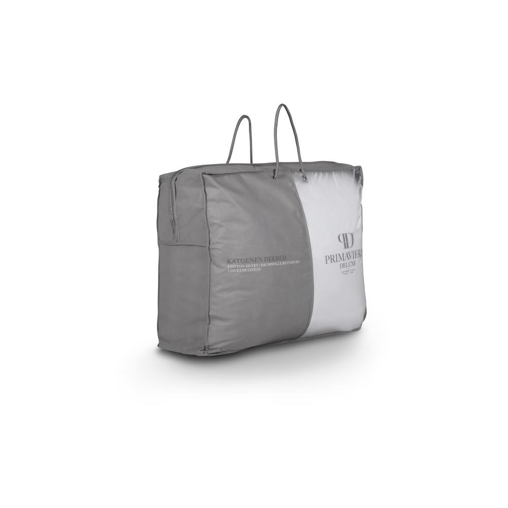 Percale Katoen Touch Enkel Dekbed Wit 8211 240x200