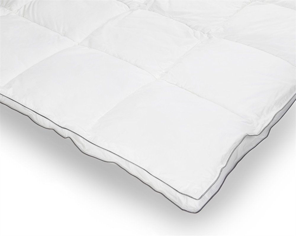 Percale Katoen Touch Enkel Dekbed Wit 8211 260x220