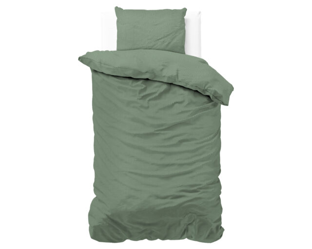 Satin Point Groen 140 X 220