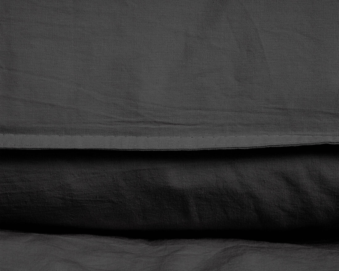 Stone Washed Antraciet 140 X 220