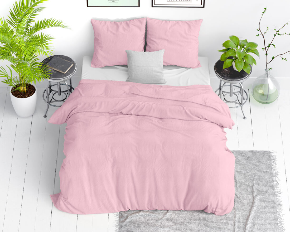 Stone Washed Roze 140 X 220
