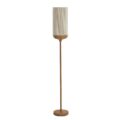 Vloerlamp Dania - Crème/Naturel - Ø23x159cm