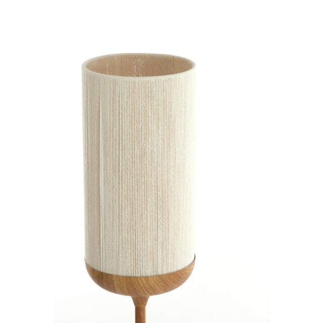 Vloerlamp Dania 8211 Crme Naturel 8211 23x159cm