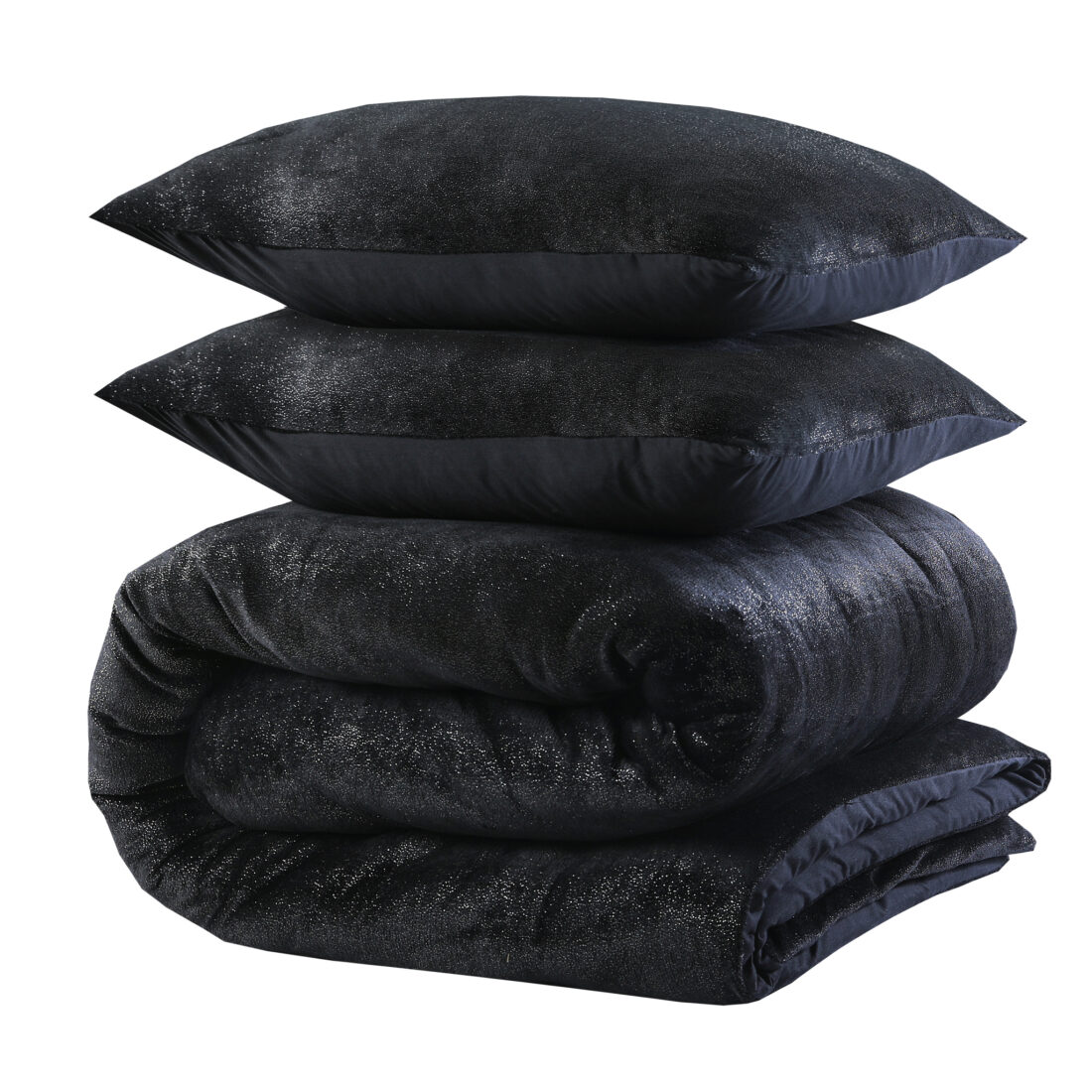 Glamour Flanel Deco Folie Zwart 200 X 200 220