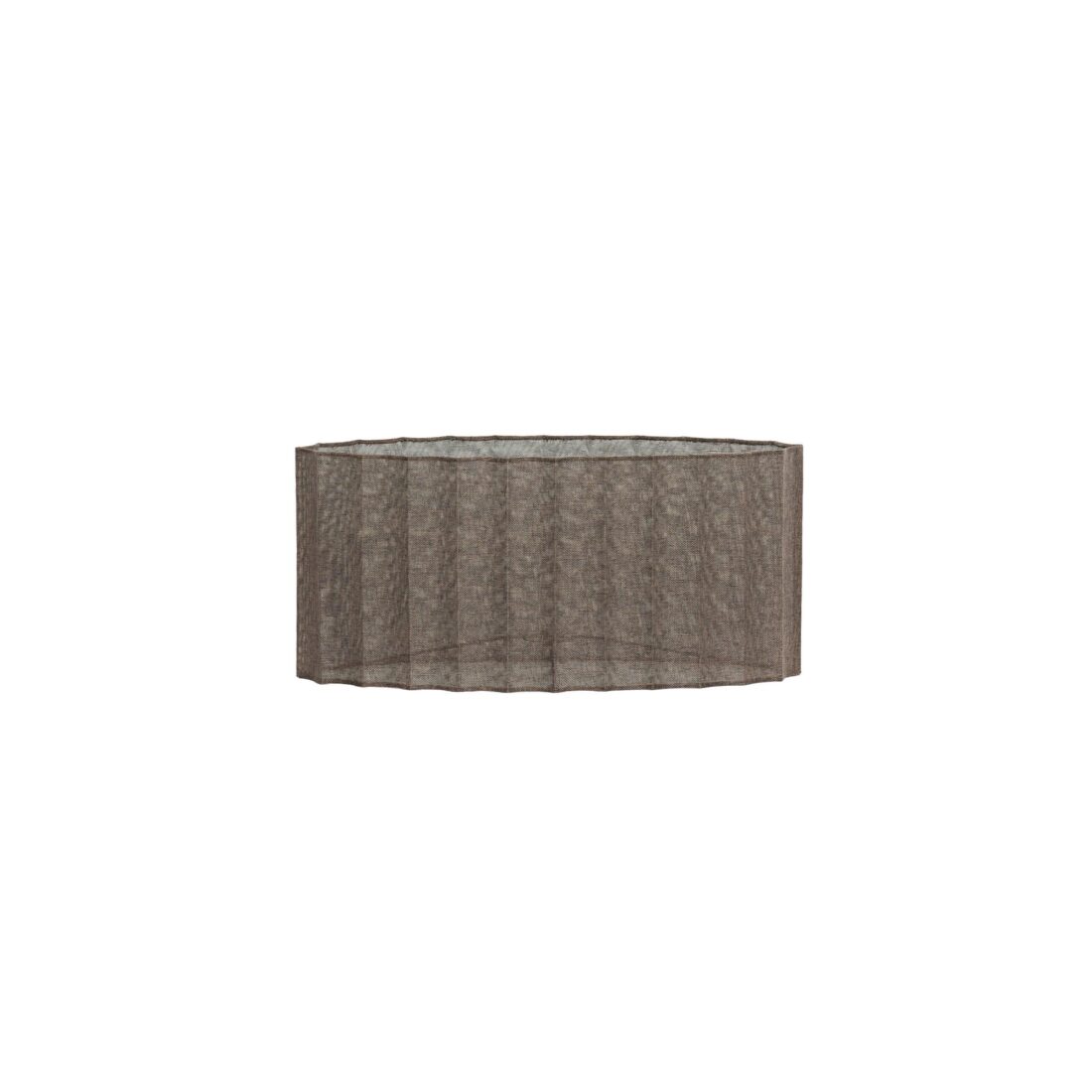 Lampenkap Ovaal Disli 8211 Donkerbruin 8211 45x21x22cm
