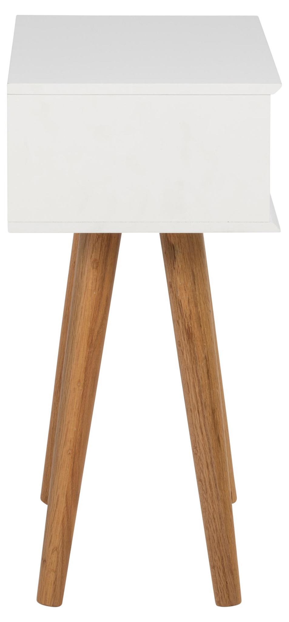 Nachtkastje Mitra 8211 Wit Mdf 8211 Eiken
