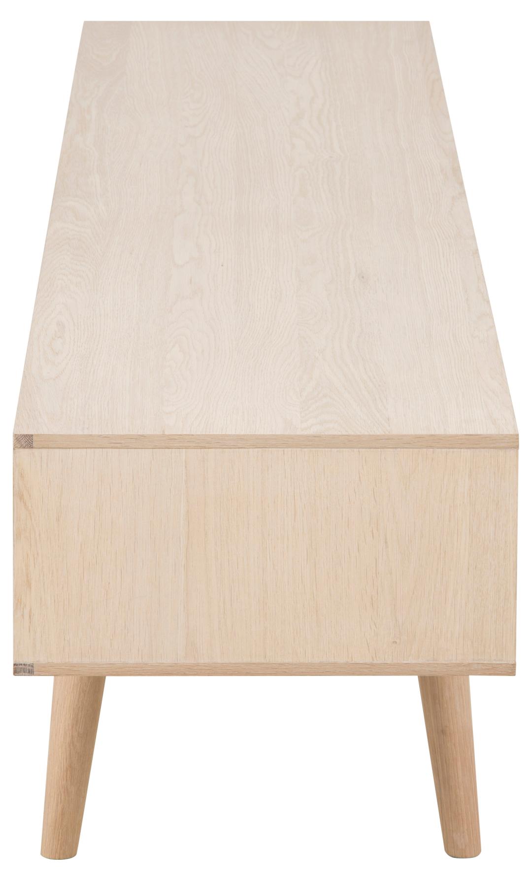 Tv Dressoir Eeuw 8211 Wit Geolied Eiken Fineer