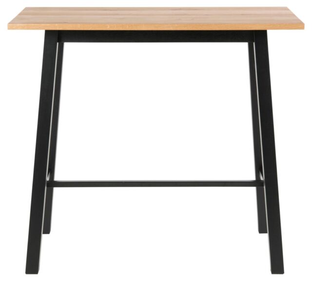 Bartafel Chara 8211 Wild Eikenhout 8211 Matzwarte Basis