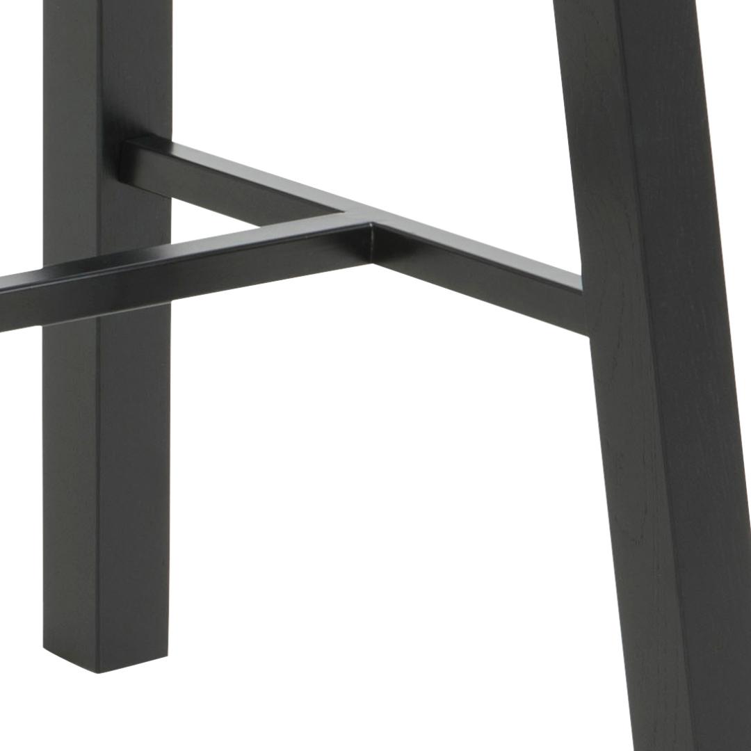 Bartafel Chara 8211 Wild Eikenhout 8211 Matzwarte Basis