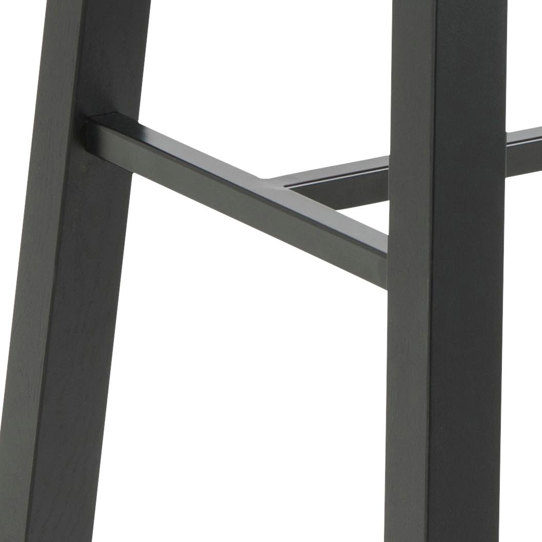 Bartafel Chara 8211 Wild Eikenhout 8211 Matzwarte Basis
