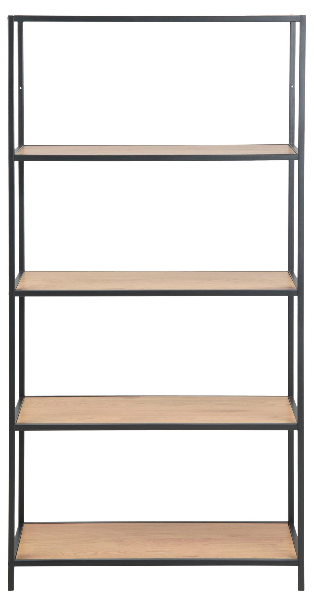 Boekenkast Seaford 8211 Wild Eiken Melamine 8211 Metaal