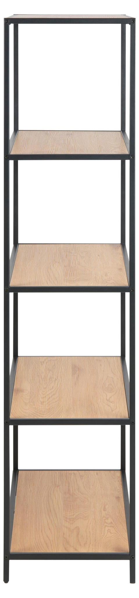Boekenkast Seaford 8211 Wild Eiken Melamine 8211 Metaal