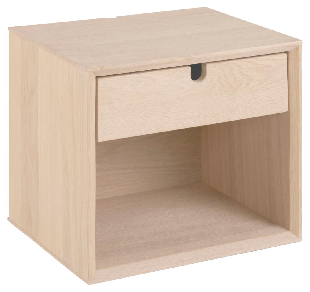 Nachtkastje Eeuw 8211 Wit Geolied Eiken Fineer Nachtkastje Eeuw 8211 Wit Geolied Eiken Fineer