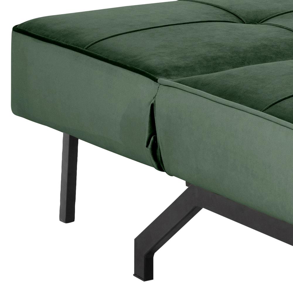 Slaapbank Perugia 8211 Stof Vic Bosgroen