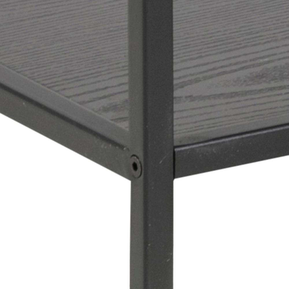 Boekenkast Seaford 8211 Zwart Essen Melamine 8211 Metaal