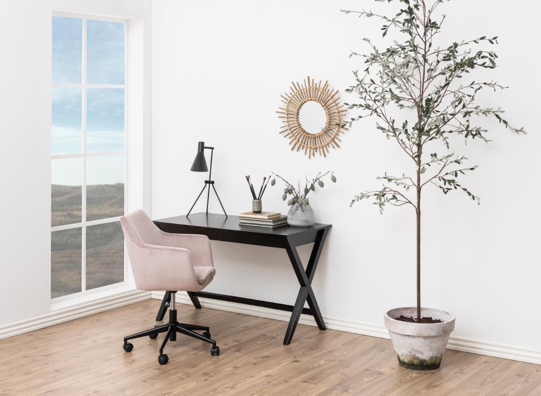 Bureaustoel Nora 8211 Stof Vic Oud Roze 8211 Verstelbaar