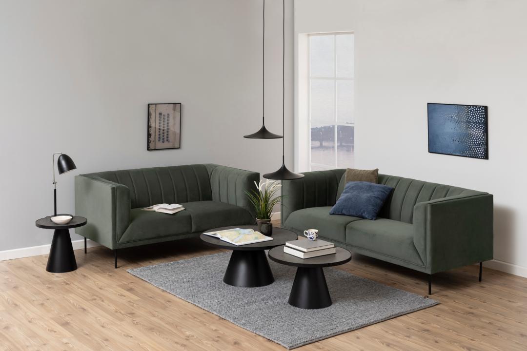 Salontafel Soli 8211 Zwart Fairbanks Keramisch 8211 Metaal