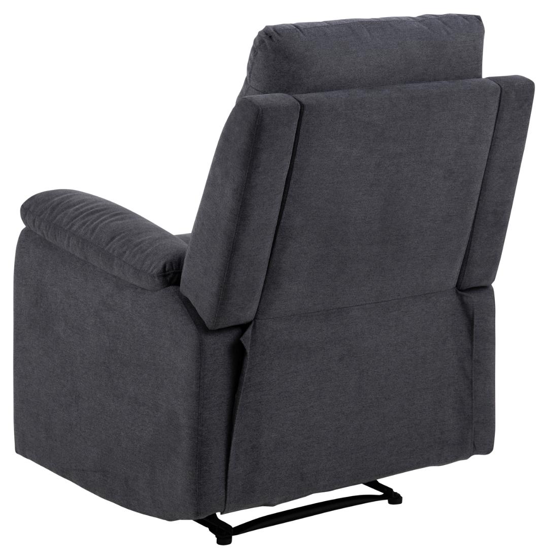 Relaxfauteuil Sabia 8211 Stof Enjoy Donkergrijs 8211 Verstelbaar Relaxfauteuil Sabia 8211 Stof Enjoy Donkergrijs 8211 Verstelbaar