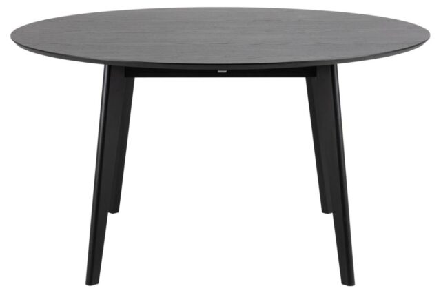 Eetkamertafel Roxby 8211 Zwart Eiken Fineer 8211 140 Cm Eetkamertafel Roxby 8211 Zwart Eiken Fineer 8211 140 Cm