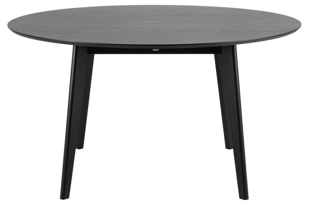 Eetkamertafel Roxby 8211 Zwart Eiken Fineer 8211 140 Cm Eetkamertafel Roxby 8211 Zwart Eiken Fineer 8211 140 Cm